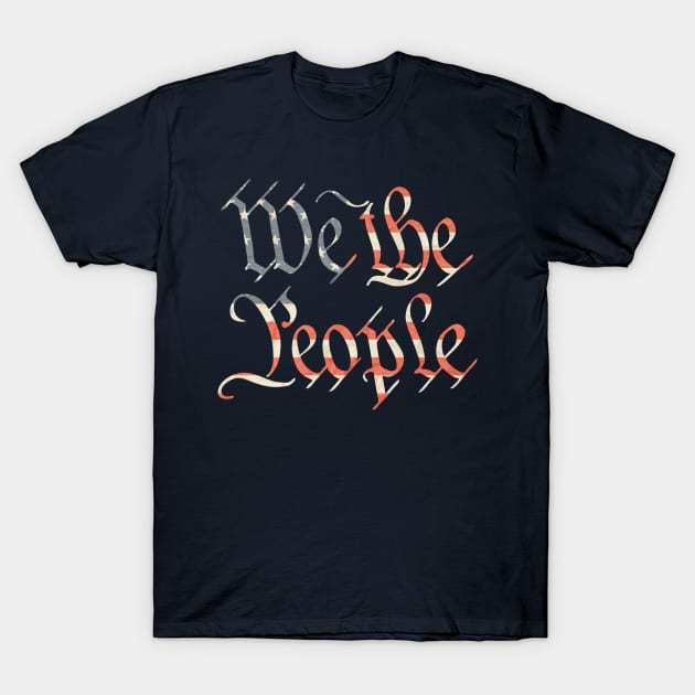 We the People, Constitution T-Shirt by cartogram